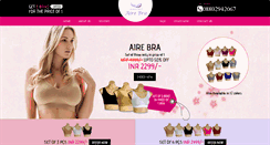 Desktop Screenshot of airebraindia.com
